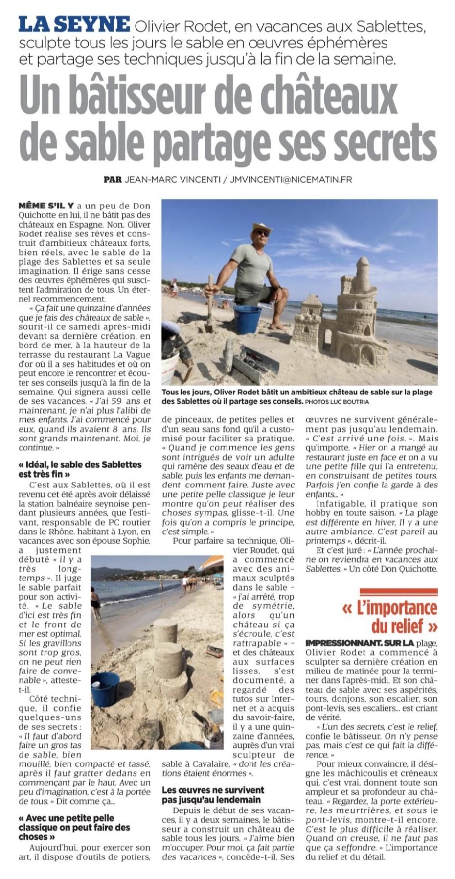Chateaux de sable